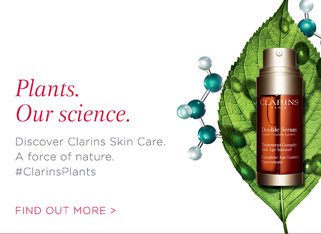 Plants and science Clarins